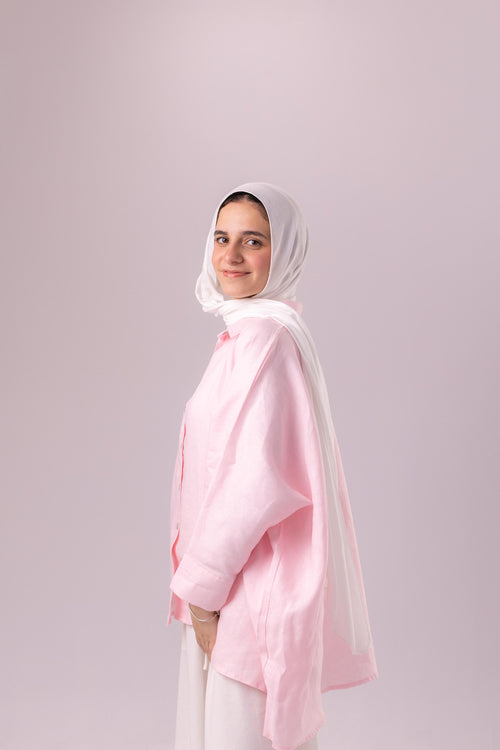 بلوزة كتان بيور