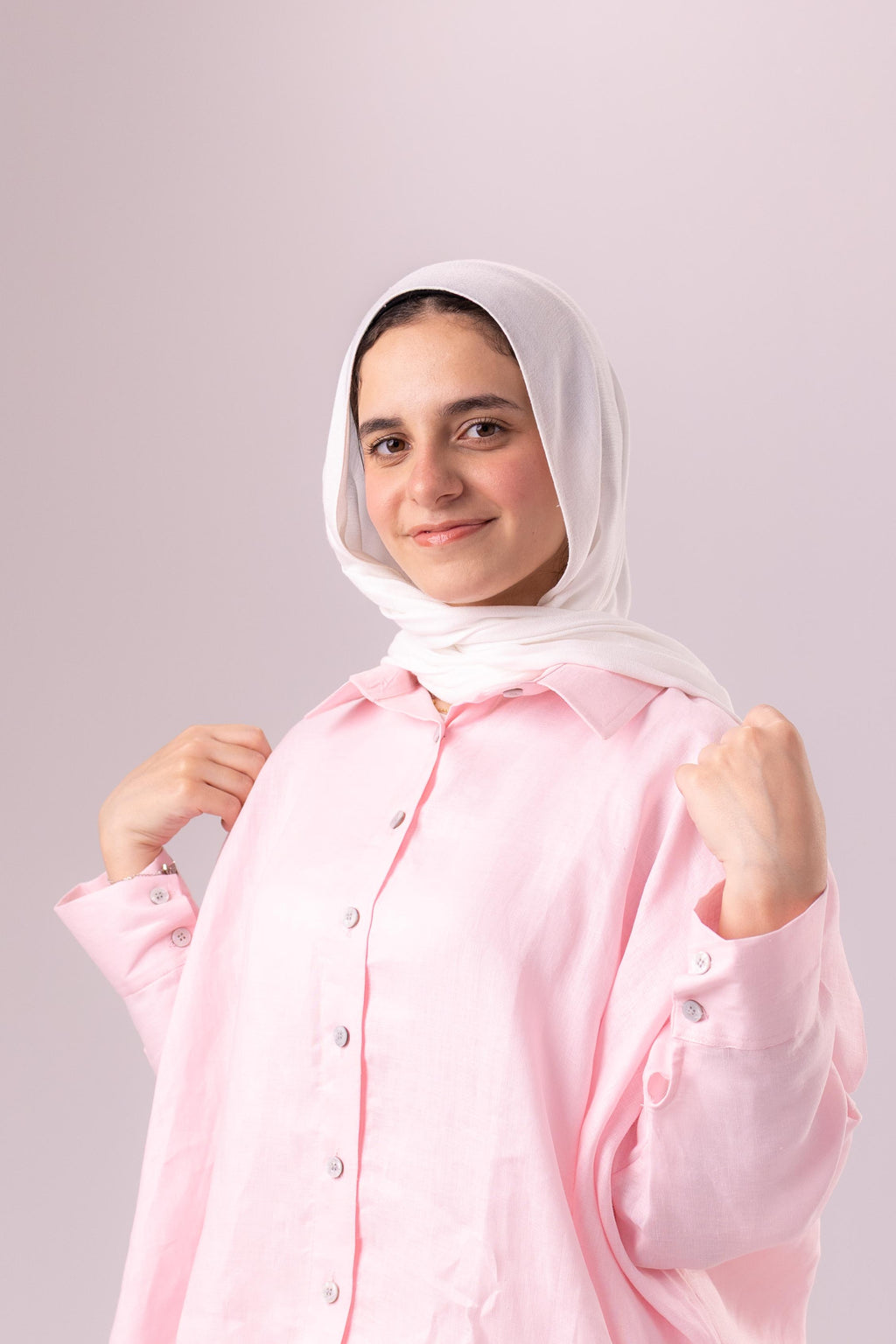 بلوزة كتان بيور